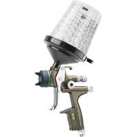 Pistolet de peinture de premi&egrave;re qualit&eacute; pour peinture automobile avec psi num&eacute;rique X5500 HVLP 1,2 I RPS D, Entr&eacute;e d'air 1/4" NPT, 15,19 pi³/min, Capacit&eacute; 0,6 L/0,9 L, 0,17 psi Brunswick Fyr & Safety