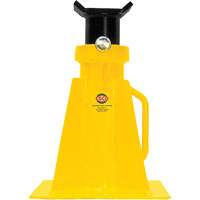 Pin Style Jack Stand, Locking Pin, 25 tons Capacity, 15-3/4" - 26-3/4" H Brunswick Fyr & Safety