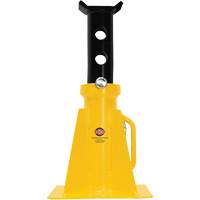 Pin Style Jack Stand, Locking Pin, 25 tons Capacity, 15-3/4" - 26-3/4" H Brunswick Fyr & Safety