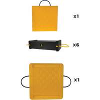 8-Piece CribLok Composite Cribbing System Kit Brunswick Fyr & Safety