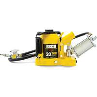 Pro Series “Shorty” Bottle Jack, 20 Ton(s), Air Hydraulic, 12-5/8" Raised Height Brunswick Fyr & Safety