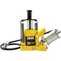 Pro Series “Shorty” Bottle Jack, 20 Ton(s), Air Hydraulic, 12-5/8" Raised Height Brunswick Fyr & Safety