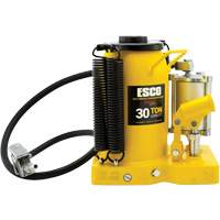 Pro Series  Bottle Jack, 30 tons, Air Hydraulic, 20" Raised Height Brunswick Fyr & Safety