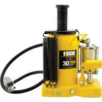 Pro Series  Bottle Jack, 30 tons, Air Hydraulic, 20" Raised Height Brunswick Fyr & Safety
