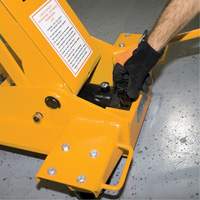 Yellow Jackit Transmission Jack, 2.2 Ton(s) Lifting Capacity Brunswick Fyr & Safety