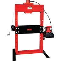 Electro/Hydraulic Pump Operated Shop Press, 50 tons Capacity Brunswick Fyr & Safety