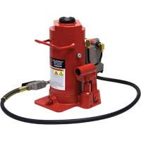 Standard Height Bottle Jack, 20 Ton(s), Air Hydraulic, 20-1/2" Raised Height Brunswick Fyr & Safety