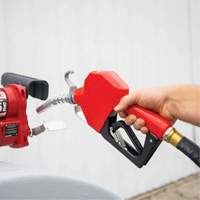 Pistolet de distribution automatique rouge pour essence Brunswick Fyr & Safety