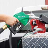 Pistolet de distribution automatique vert pour diesel Brunswick Fyr & Safety