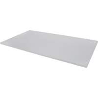 Replacement Shelf for Knocked Down Cabinet, 48" x 24", 300 lbs. Capacity, Steel, Grey Brunswick Fyr & Safety