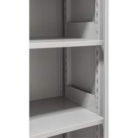 Armoires de rangement Hi-Boy, Acier, 4 Tablettes, 72" h x 36" la x 18" P, Gris Brunswick Fyr & Safety