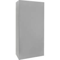 Armoire garde-robe, Acier, 36" la x 18" p x 72" h, Gris Brunswick Fyr & Safety
