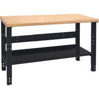 Industrial Modular Workbench, 1000 lbs. Cap., 48" W x 24" D Brunswick Fyr & Safety