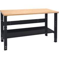 Industrial Modular Workbench, 1000 lbs. Cap., 48" W x 24" D Brunswick Fyr & Safety