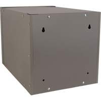 Casier cubique empilable, 12" x 18" x 12", Acier, Gris, D&eacute;mont&eacute; Brunswick Fyr & Safety