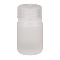Wide-Mouth Bottles, Round, 1 oz., Plastic Brunswick Fyr & Safety