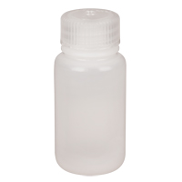 Wide-Mouth Bottles, Round, 2 oz., Plastic Brunswick Fyr & Safety