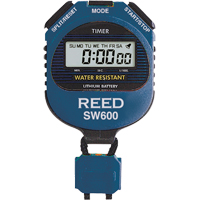 REED™ SW600 Stopwatch with ISO Certificate, Digital, Water Resistant NJW232 | Brunswick Fyr & Safety