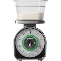 Pelouze Mechanical Portion Control Scale, 5 lbs. / 2.3 kg Cap., 10 g / 0.5 oz. Graduations Brunswick Fyr & Safety