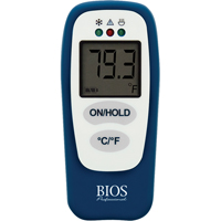 Thermom&egrave;tre alimentaire avec v&eacute;rification HACCP, Contact, Num&eacute;rique, -83,2 - 1999°F (-64 &agrave; 1400°C) Brunswick Fyr & Safety