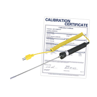 Air/Gas Thermocouple Probe (includes ISO Certificate), 900 °C (1652°F) Max. Temp. Brunswick Fyr & Safety