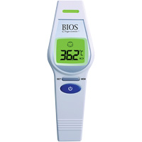 Non-Contact Forehead Thermometer, 0°C - 100.0°C (32.0°F - 212.0°F), Fixed Emmissivity Brunswick Fyr & Safety
