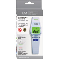 Non-Contact Forehead Thermometer, 0°C - 100.0°C (32.0°F - 212.0°F), Fixed Emmissivity Brunswick Fyr & Safety