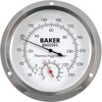 Dial Thermo-Hygrometer, 0% - 100% RH, 30 - 250°F (0 - 120°C) IC683 | Brunswick Fyr & Safety