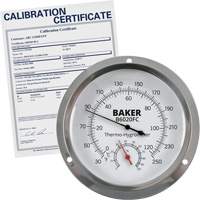 Dial Thermo-Hygrometer with ISO Certificate, 0% - 100% RH, 30 - 250°F (0 - 120°C) IC684 | Brunswick Fyr & Safety