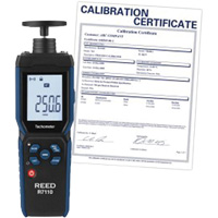 Combination Contact & Laser Photo Tachometer with Traceable Certification, Contact/Photo (Non Contact) Brunswick Fyr & Safety