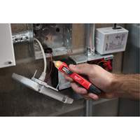 Dual Range Non-Contact Voltage Detector, 12 V - 49 V/50 V - 1000 V, Display & Sound Alert Brunswick Fyr & Safety