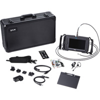 High-Performance Videoscope Kit with Dual HD Camera & Long Camera Probe, 1280" L x 720" W Display, 1024 x 600 pixels, 4.9 mm (0.19") Camera Head Brunswick Fyr & Safety