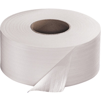 Universal Toilet Paper, Jumbo Roll, 2 Ply, 1000' Length, White JA864 | Brunswick Fyr & Safety