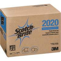 Scotch-Brite Purple Scour Pad, 4-1/2" L x 2-4/5" W Brunswick Fyr & Safety