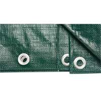 Tarp, Heavy-Duty, Green, 8' x 6' x 9 mils Brunswick Fyr & Safety