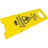 Safety Wet Floor Sign, Bilingual with Pictogram Brunswick Fyr & Safety