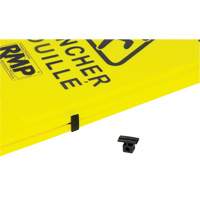 Safety Wet Floor Sign, Bilingual with Pictogram Brunswick Fyr & Safety