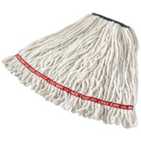 Web Foot&reg; Shrinkless Wet Mop, Antimicrobial, Yarn, 20 oz., Loop Style Brunswick Fyr & Safety