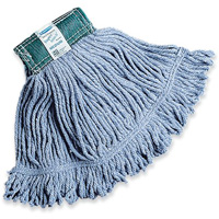 Super Stitch Wet Mop, Floor Finishing, Cotton/Yarn, 15.7 oz., Loop Style Brunswick Fyr & Safety