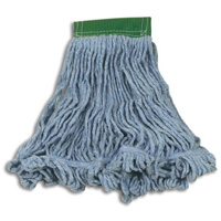 Super Stitch Wet Mop, Floor Finishing, Cotton/Yarn, 15.7 oz., Loop Style Brunswick Fyr & Safety