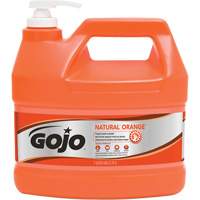 Natural Orange™ Hand Cleaner, Pumice, 3.78 L, Pump Bottle, Citrus/Orange NI254 | Brunswick Fyr & Safety