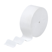Papier hygi&eacute;nique JRT junior Scott, Rouleau Sans rouleau central, 1 Pli, Longueur 2300', Blanc Brunswick Fyr & Safety