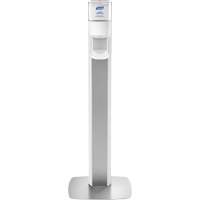 Messenger ES6 Silver Panel Floor Stand with Dispenser Brunswick Fyr & Safety