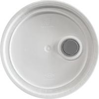 Seau avec couvercle, Plastique, 5,25 gal. Brunswick Fyr & Safety