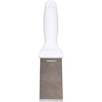 Racloir en acier inoxydable, Blanc, 1-1/2" la x 9" lo Brunswick Fyr & Safety