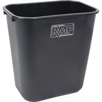 Deskside Wastebasket, 28 Quarts, Polyethylene JK674 | Brunswick Fyr & Safety