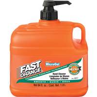 Hand Cleaner, Lotion, 1.89 L, Pump Bottle, Orange JK717 | Brunswick Fyr & Safety