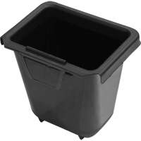 Waste Container, Deskside, Polyethylene, 4-1/4 US Qt. JK759 | Brunswick Fyr & Safety