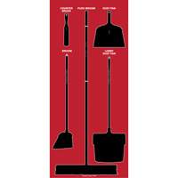 Tableau silhouett&eacute; sec Ultra Aluma-Lite (Anglais seulement) Brunswick Fyr & Safety