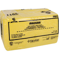 Masslin Heavy-Duty Dust Cloth, Microfibre, Yellow Brunswick Fyr & Safety